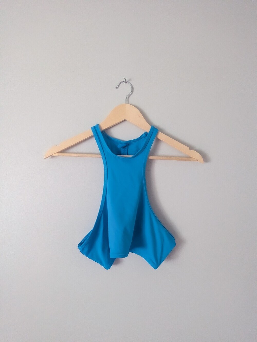 Skims Blue Unlined Racerback Sports Bra